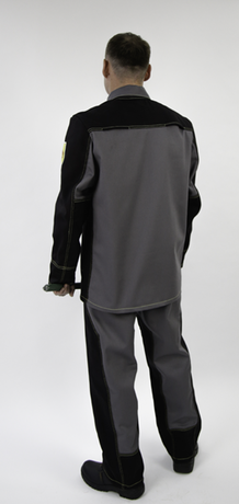 Костюм мужской для защиты от искр и брызг расплавленного металла 3 класс защиты (Аналог костюма ЗЕВС)